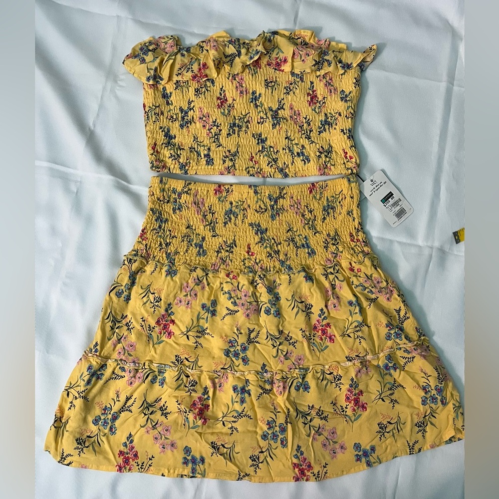 We! Floral Yellow women Dress